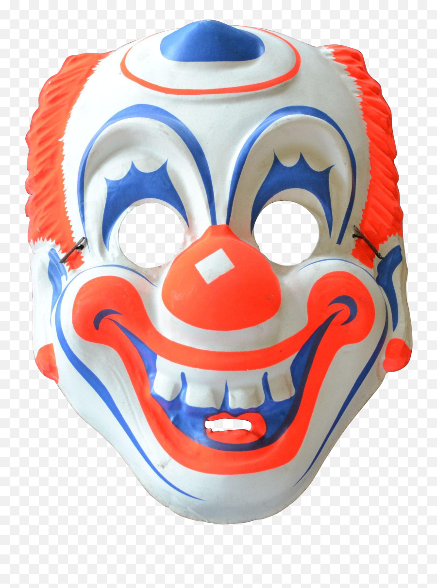 Download Creepy Mask Oq - Clown Mask Not Scary Png,Clown Transparent