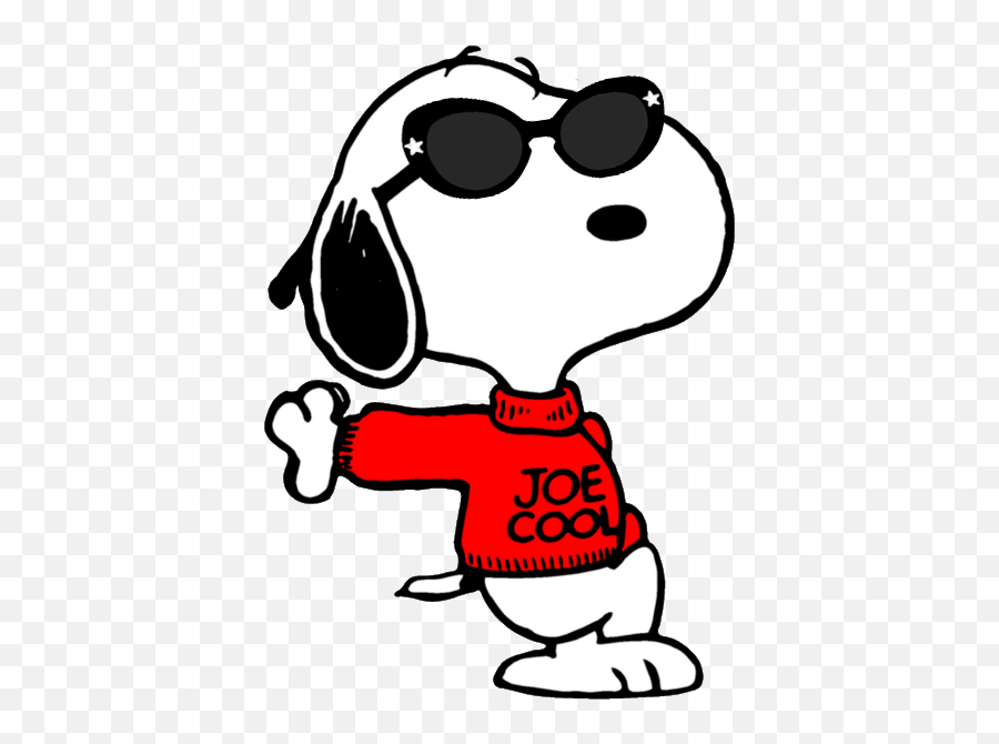 Joe Cool But Instead Of Sunglasses He - Snoopy Joe Cool Png,Clout Glasses Png