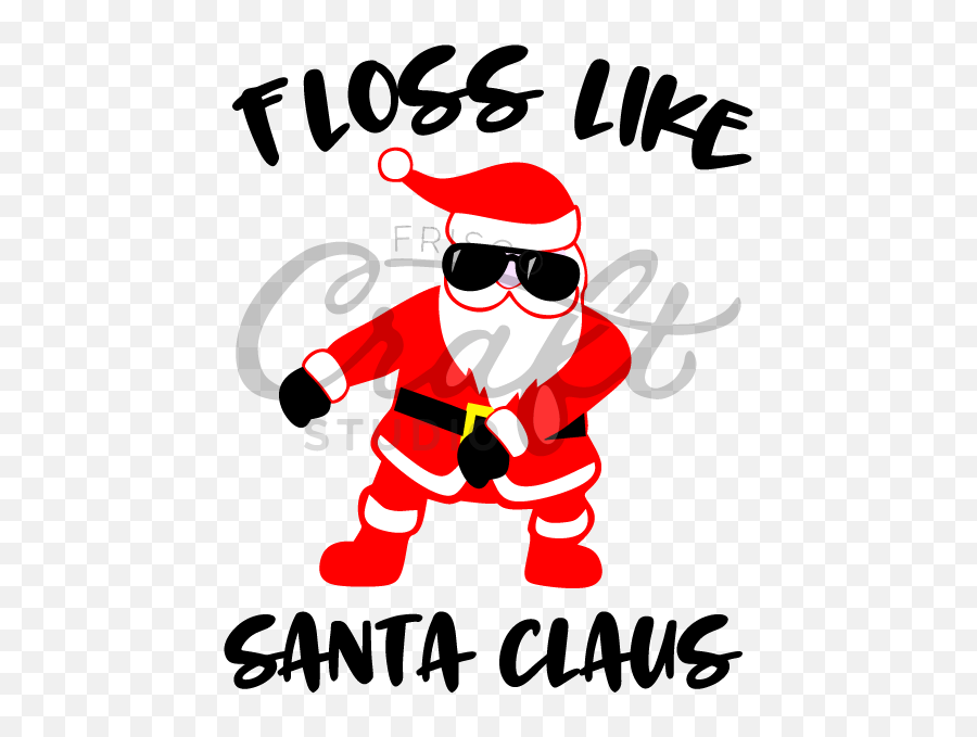 Floss Like Santa Claus - Illustration Png,Floss Png