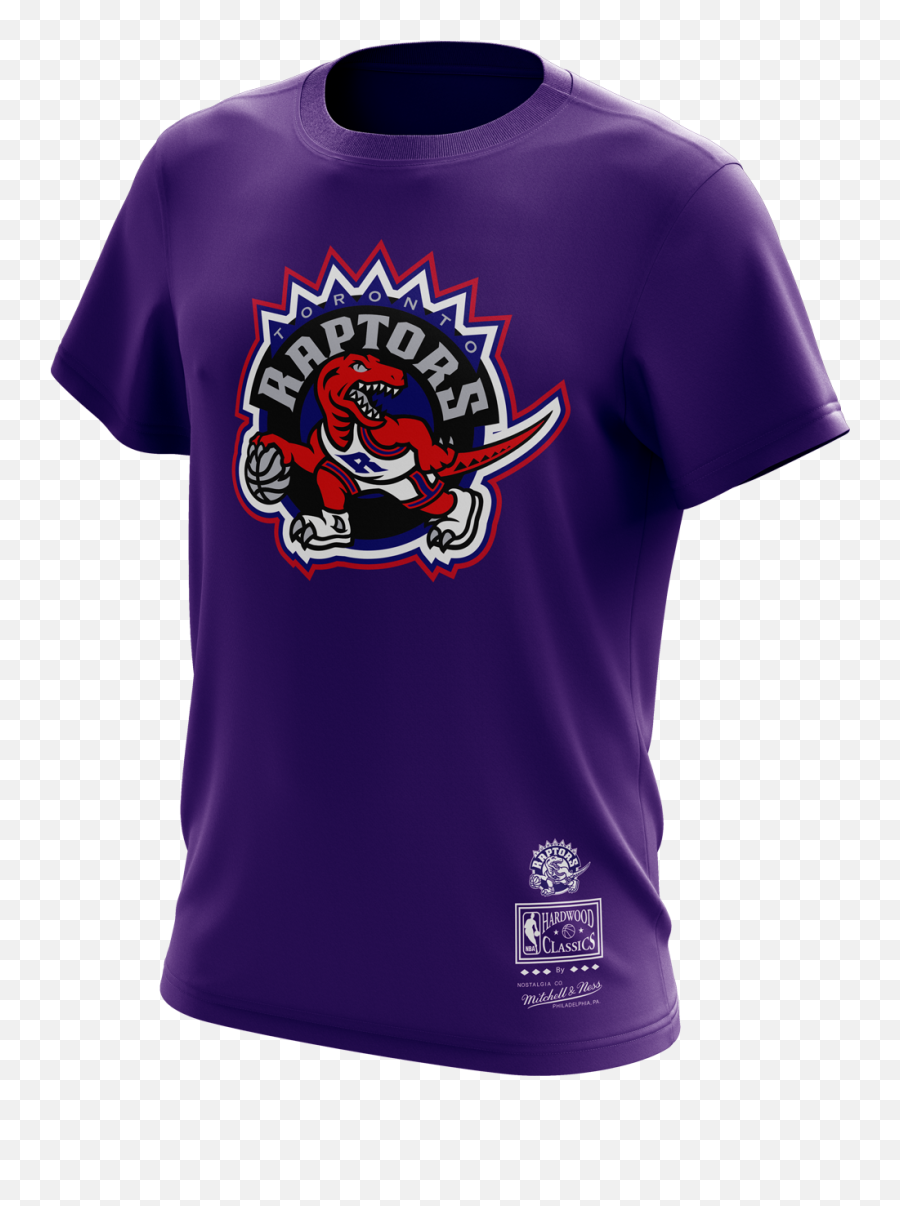 Toronto Raptors Nba Logo Purple Tee - Toronto Raptors Png,Raptors Logo Png