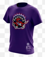 Toronto Raptors Nba Logo Purple Tee - png