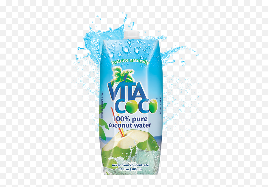 Review Of Vita Coco 100 Pure Coconut Water - Vita Coco Transparent Png,Coconut Transparent Background
