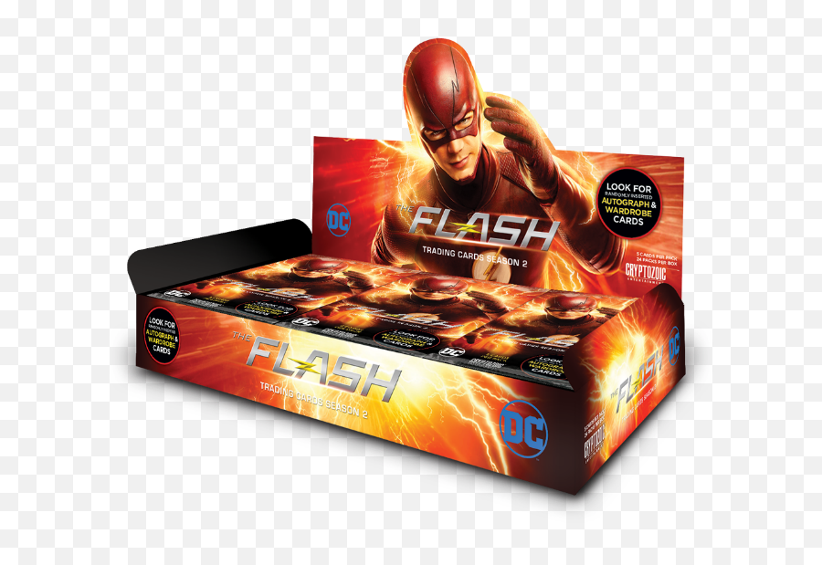 Cryptozoic Releases The Flash Trading Cards Season 2 This - Wally West Flash Coloring Pages Png,The Flash Transparent