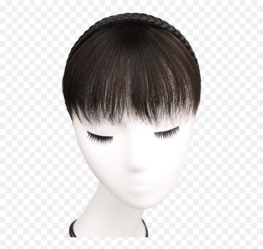 Scorpion Headband Air Bangs Wig Piece - Lace Wig Png,Bangs Png