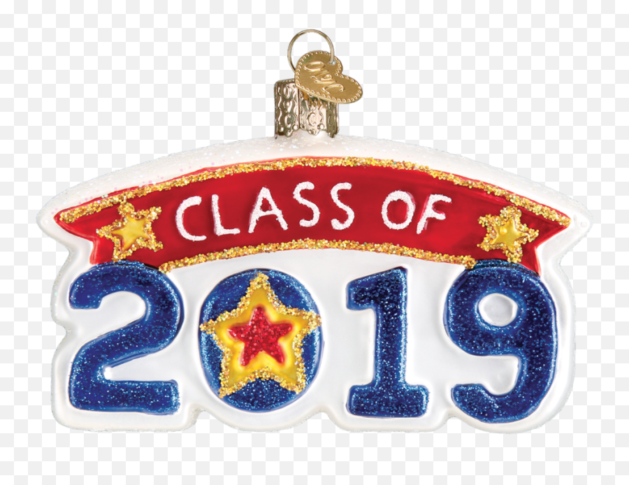 Graduation Ornament School - Badge Png,Class Of 2019 Png