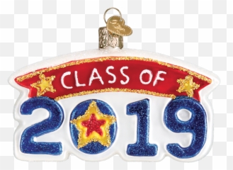Graduation Ornament School - Badge Png,Class Of 2019 Png