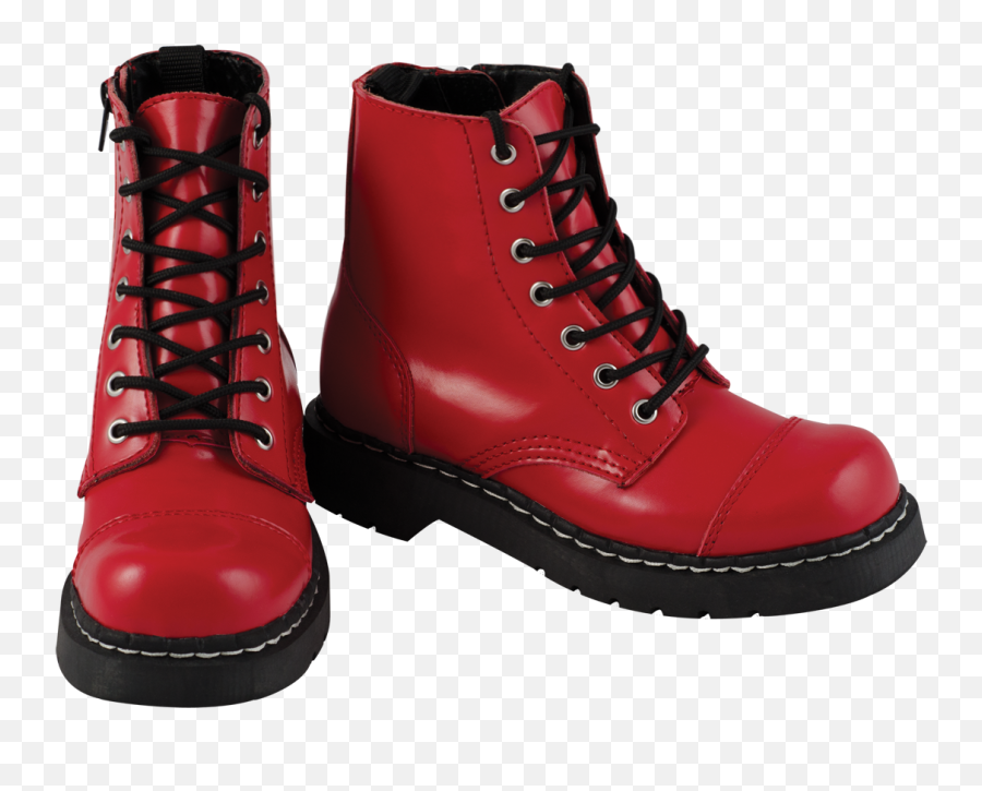 Red Combat Boots - Red Combat Boots Png,Combat Boots Png