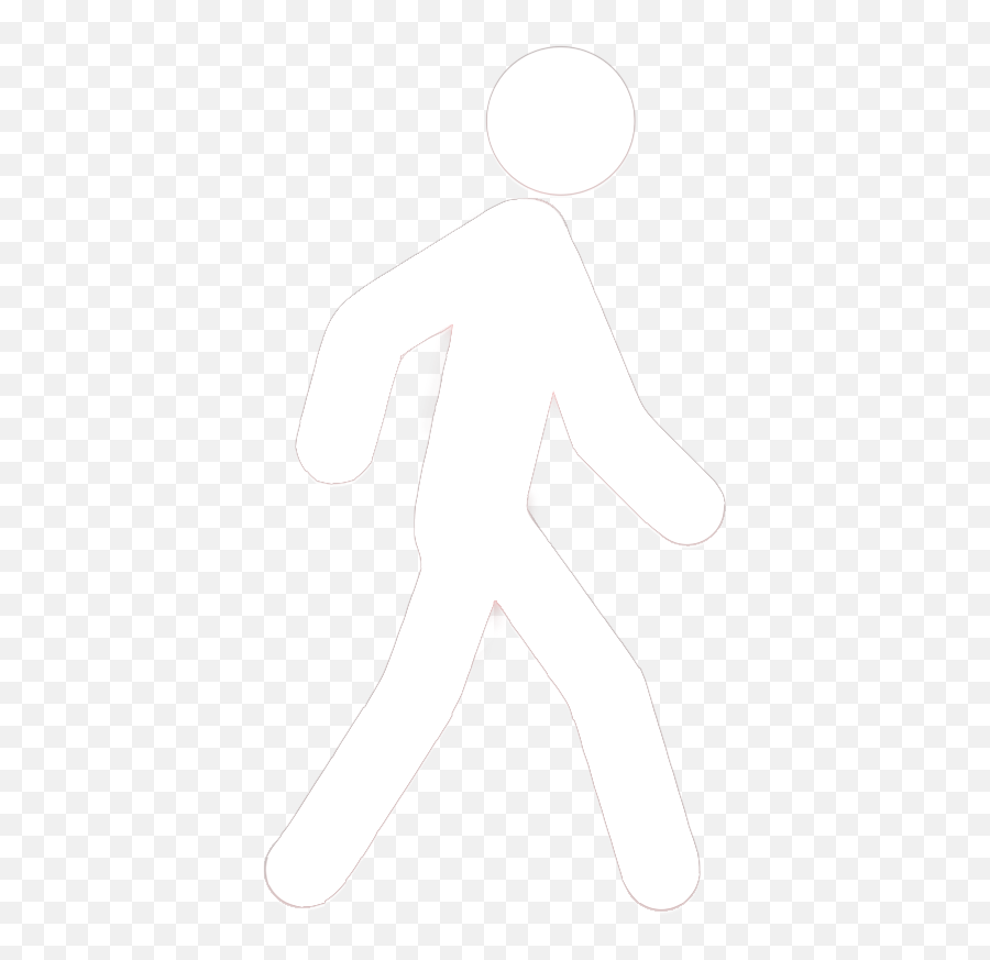 Notification Icon Walking Png - White Walking Icon Png,Notification Icon Png