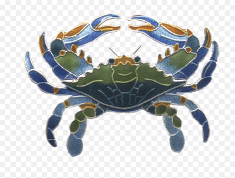 Blue Crab Pin - Enamel Crab Pin Png,Blue Crab Png