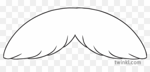 Fake Moustaches 05 Parents Eyfs Black And White Rgb - Horizontal png