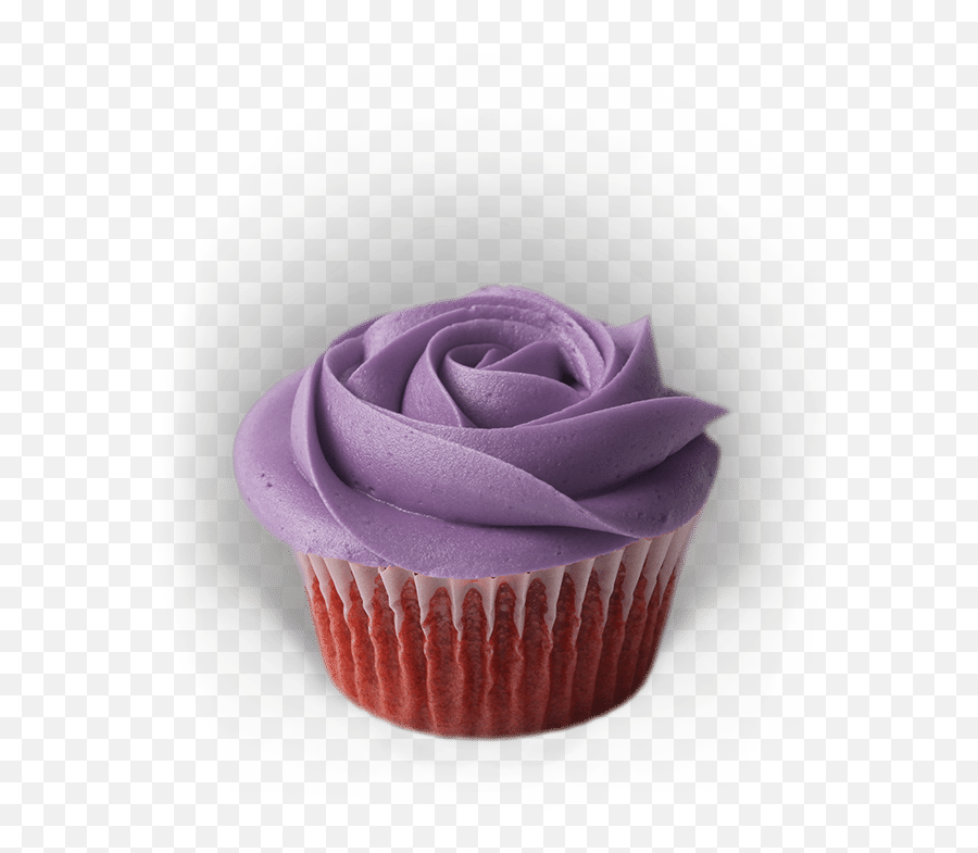 Purple Rose Cupcakes Png U0026 Free Cupcakespng - Red Flower Cup Cakes,Cupcakes Png