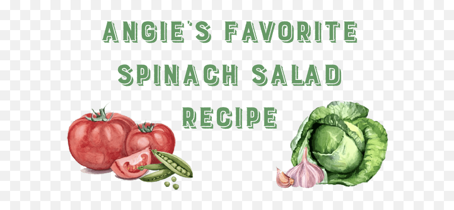 Angieu0027s Favorite Spinach Salad Recipe U2013 I Leoni - Superfood Png,Salad Transparent