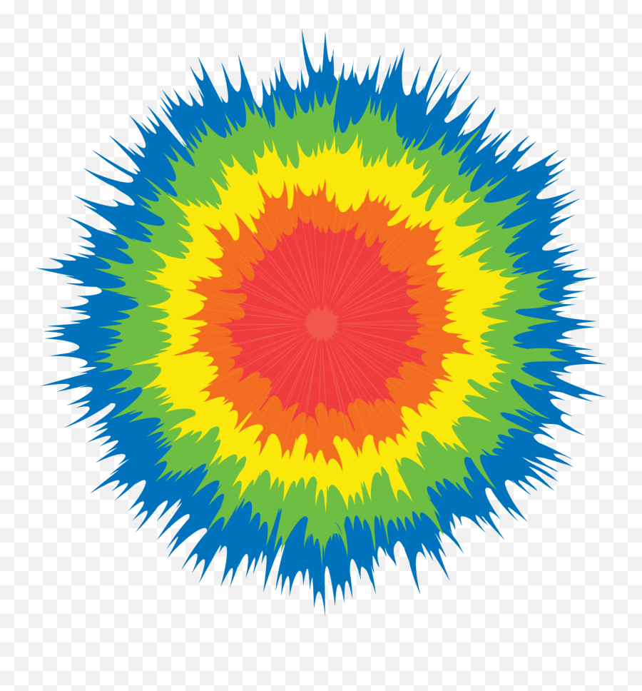 Circle Clipart Tie Dye - Tie Dye Png,Tie Dye Png