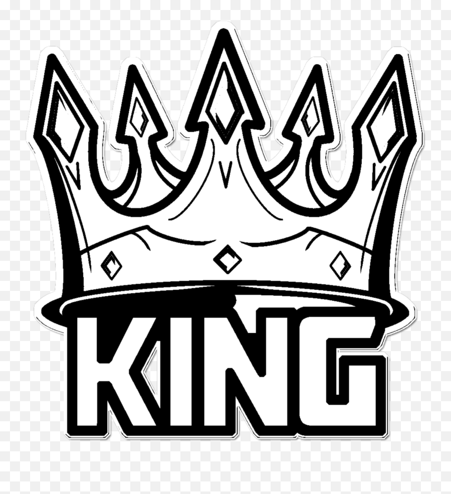 Mq White Black King Crown - King Crown Png,King Crown Transparent