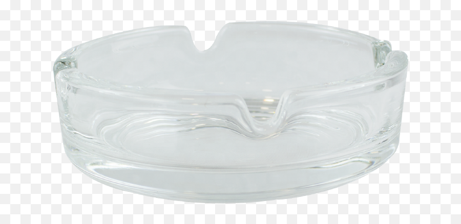 Download Clear Round Glass Ashtray - Serving Tray Png,Ashtray Png