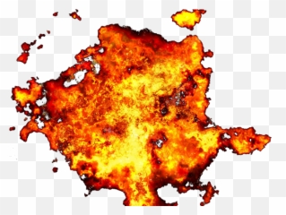 Download Pixel Clipart Fireball - Transparent Background Explosion Png