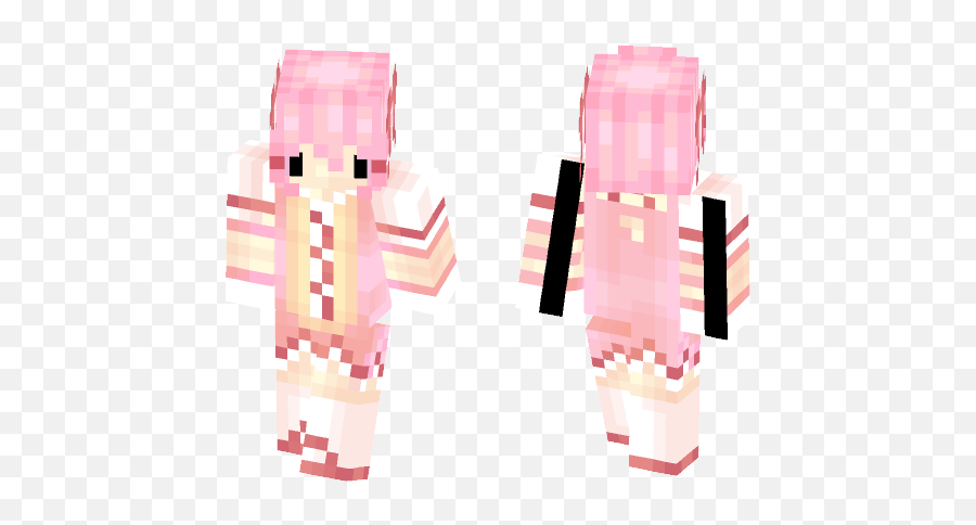 Download Puella Magi Madoka Magica Chibi 3 Minecraft Skin - Fictional Character Png,Madoka Magica Transparent