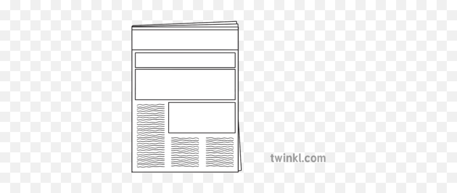 Ks1 Newspaper Blank Front Page News - Tabloid Template Png,Blank Newspaper Png