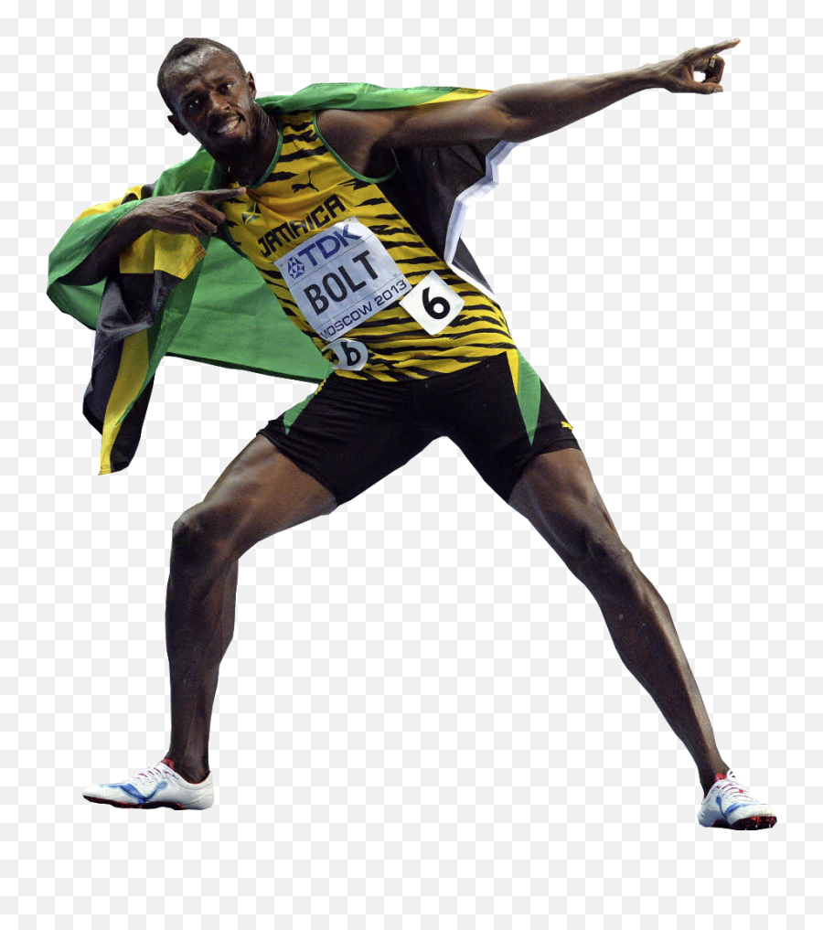 Usain Bolt - Usain Bolt Transparent Background Png,Usain Bolt Png