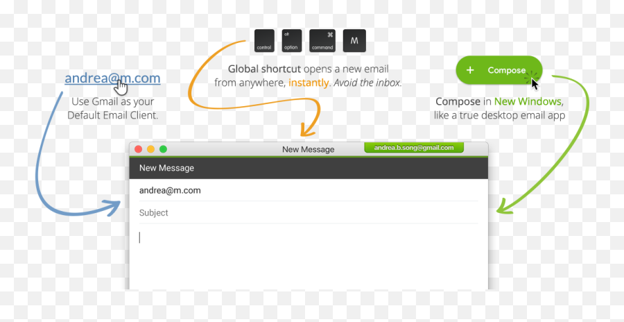 Kiwi For Gmail Desktop App - Horizontal Png,Hangouts Transparent Ui