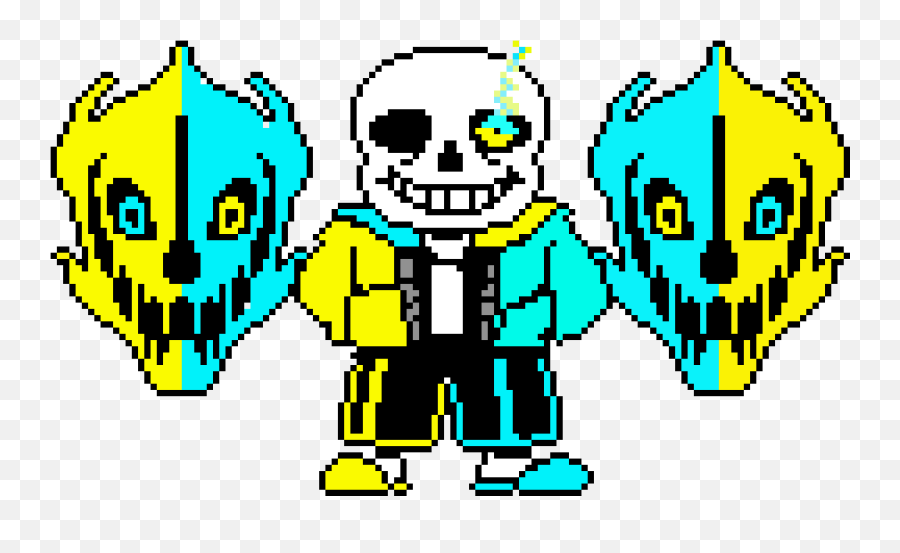 Undertale Sans Pixel Art, HD Png Download, png download, transparent png  image