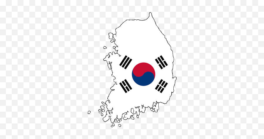 Caos 2012 - Korean Flag On Country Png,Korean Flag Transparent