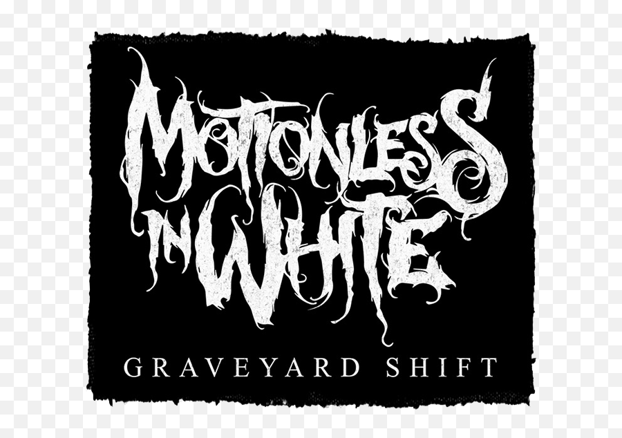 Graveyard Shift Logo Patch - Graveyard Shift Motionless In White Album Png,Motionless In White Logo