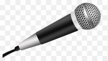 Microphone Png Transparent - Stencil