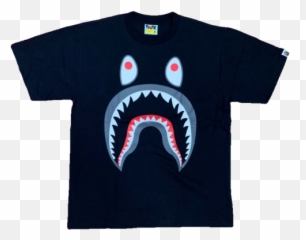 Download A Bathing Ape Shark Ponr Tee - Bape T Shirt Pink Shark Png,Bape Shark Png