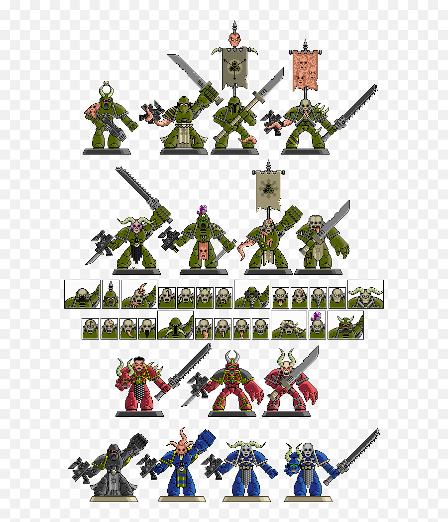 Warhammer 40 000 Chaos Marines - Fictional Character Png,Icon Of Chaos