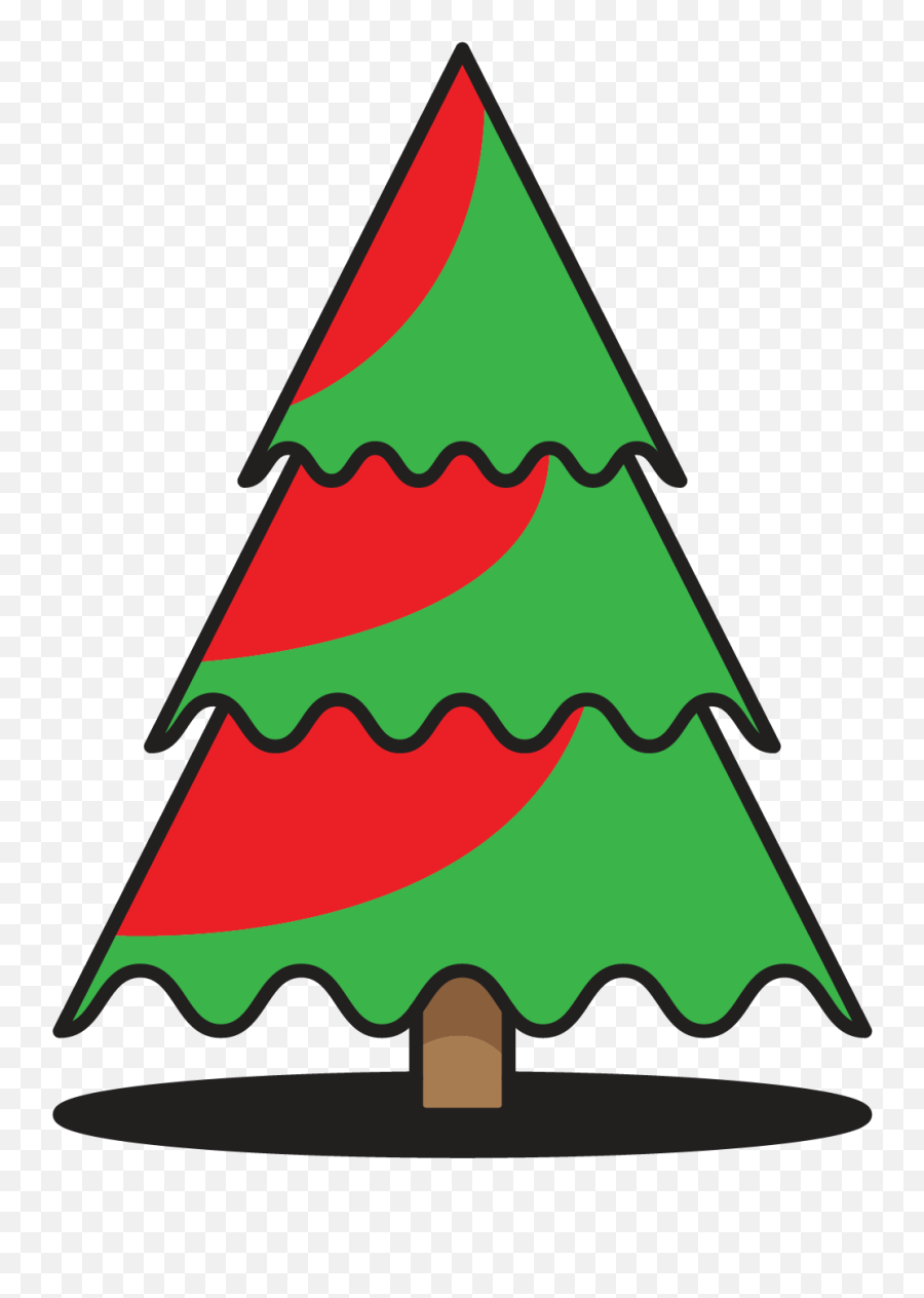 Christmas Tree Moment With Red Ribbon - New Year Tree Png,Christmas Icon Background