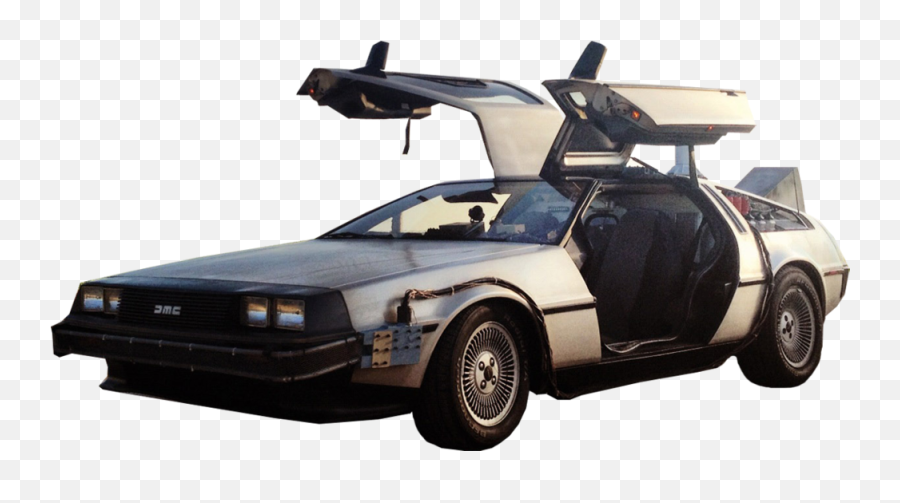 Back To The Future Car Png 5 Image - Back To The Future Car Png,Back Of Car Png