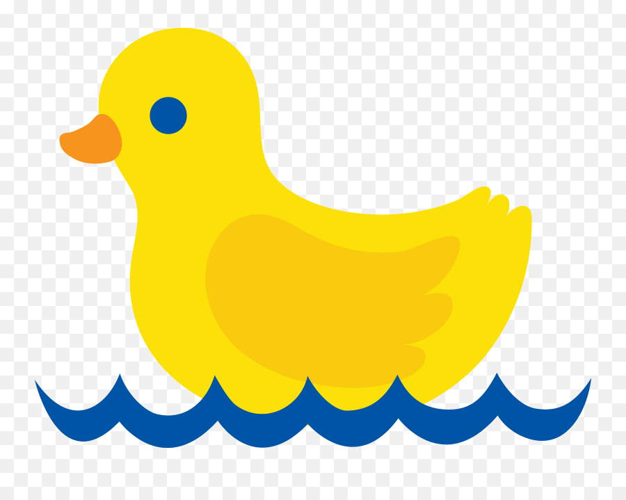 Duck Clipart Rubber Ducky Yellow Png - Clip Art Printable Yellow Duck,Duck Clipart Png