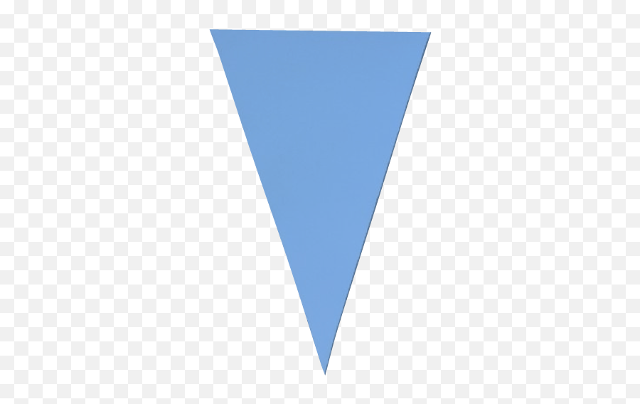 Sky Blue Pvc Bunting - Sky Blue Pvc Bunting Png,Blue Triangle Png