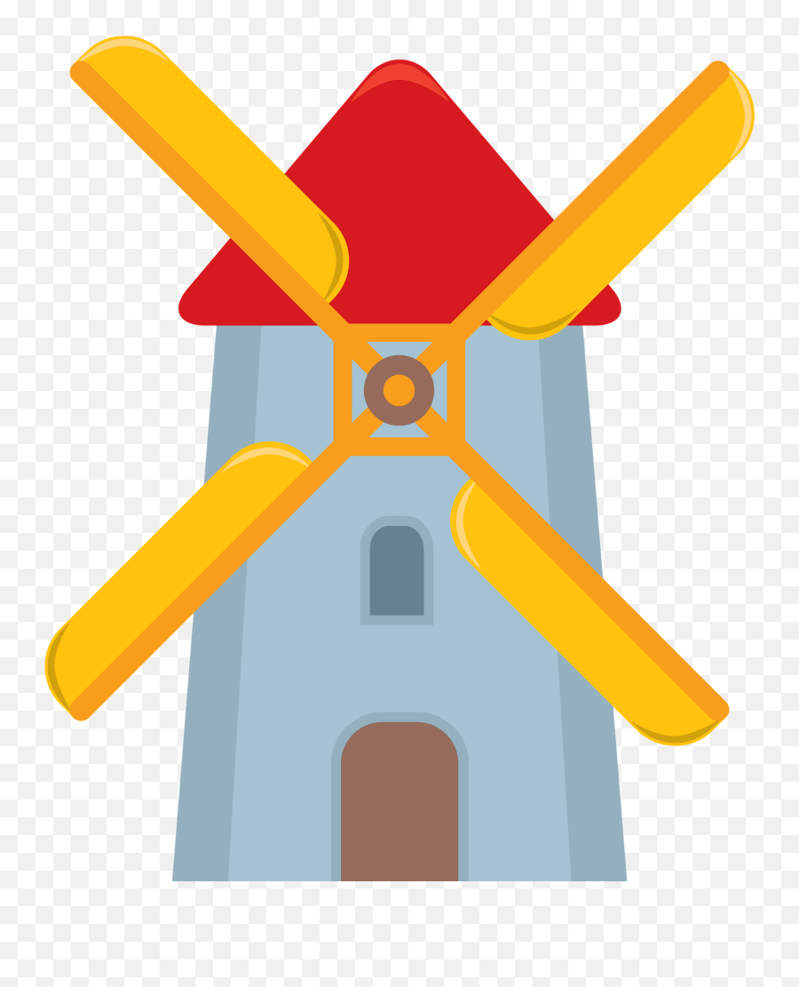 Windmill Clipart - Vertical Png,Dutch Windmill Icon