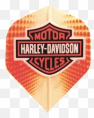 Harley Davidson Logo Orange 2995logoorange - 425 Label png