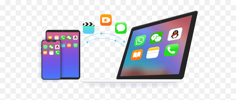 Iphone Transfer - Transfer Files Between Iphone And Computer Technology Applications Png,Where Is The Device Icon In Itunes