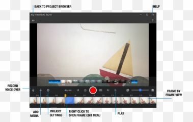 Stop Motion Studio For Windows - Vertical png