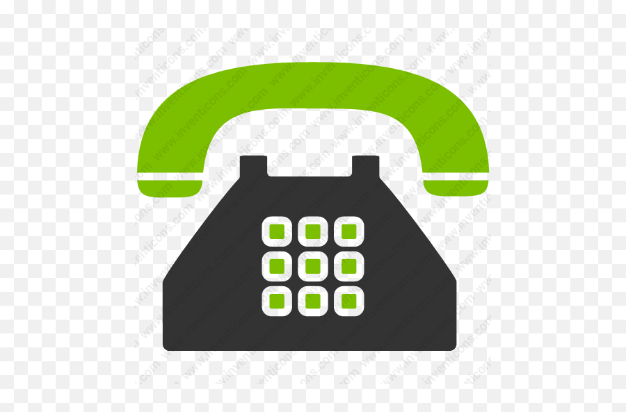Download Telephone Vector Icon Inventicons - Telephone Png,Landline Icon