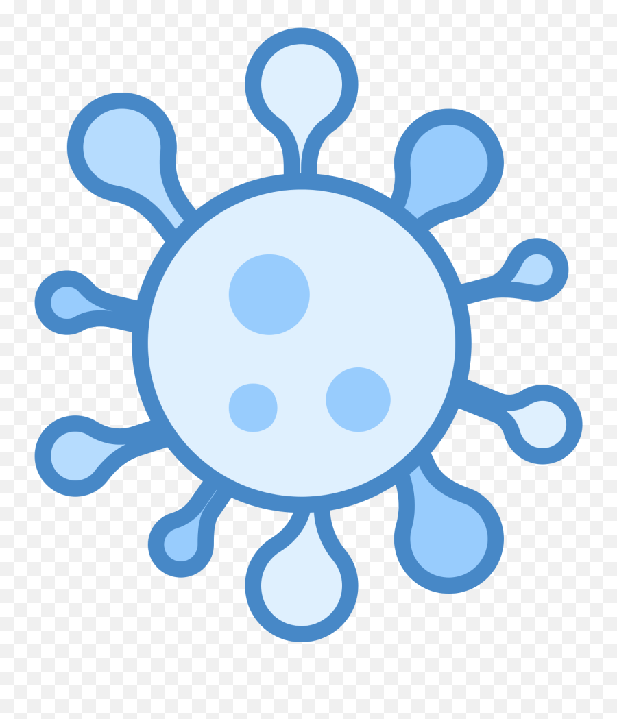 Virus Icon Image Clipart - Full Size Clipart 3137884 Blue Virus Icon Png,Malware Icon