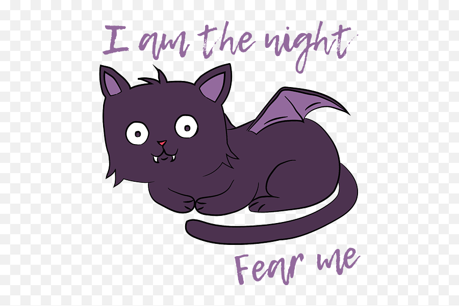 Cute Halloween Cat I Am The Night Fear Me Womenu0027s Tank Top - Cat Png,Kiki's Delivery Service Icon