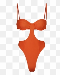 Kylie Swim Orange One - Piece Kyliejennercom Kylie Swim Orange Png,One Piece Icon Png