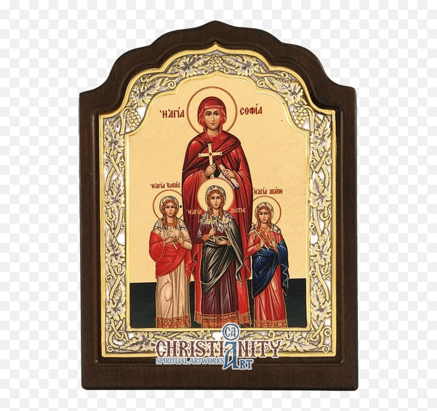 Saint Catherine - The Art Of The Icon Png,Baby Jesus Icon