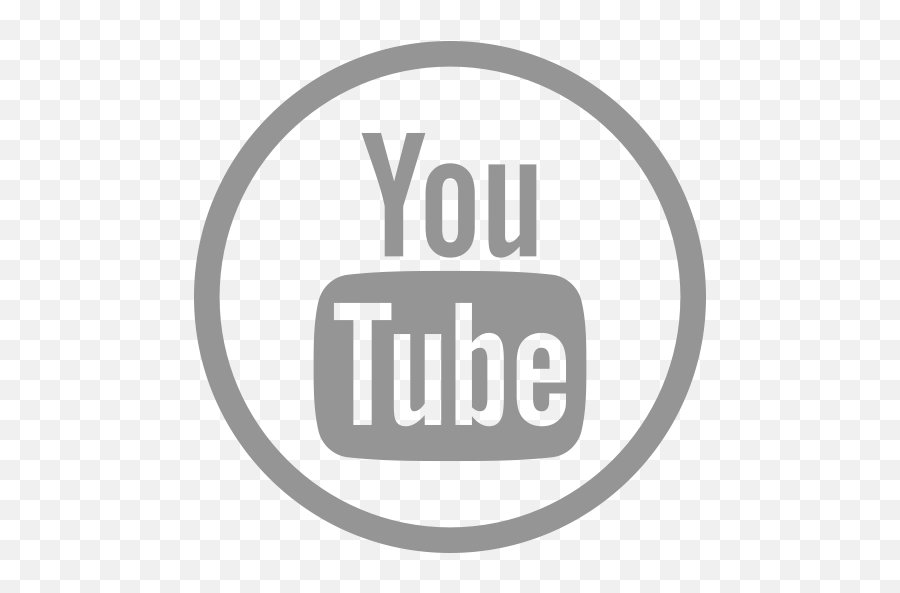 Youtube Icon Png White - Youtube Subscribe Circle Size,Youtube Logo Png White