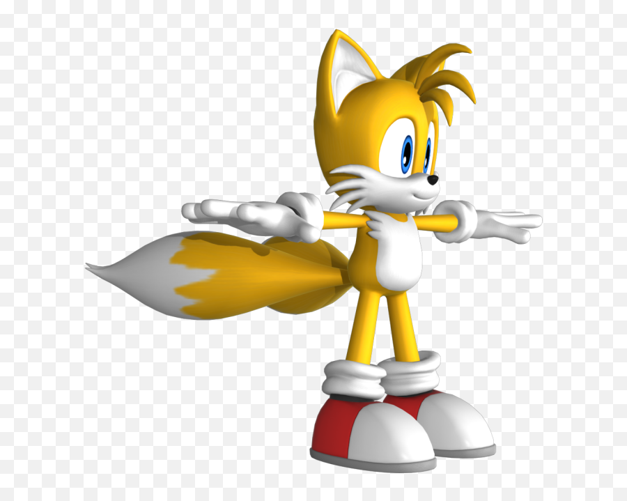Sonic Forces - Miles Tails Prower Model Png,Tails Png