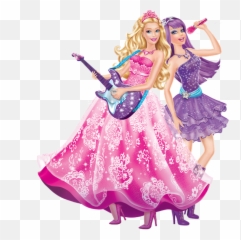 Princess And The Popstar - Barbie png