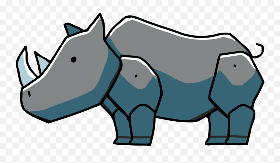 Img 7861 - Png Png Rhino Clipart Full Size Clipart Png Scribblenauts,Rhino Png