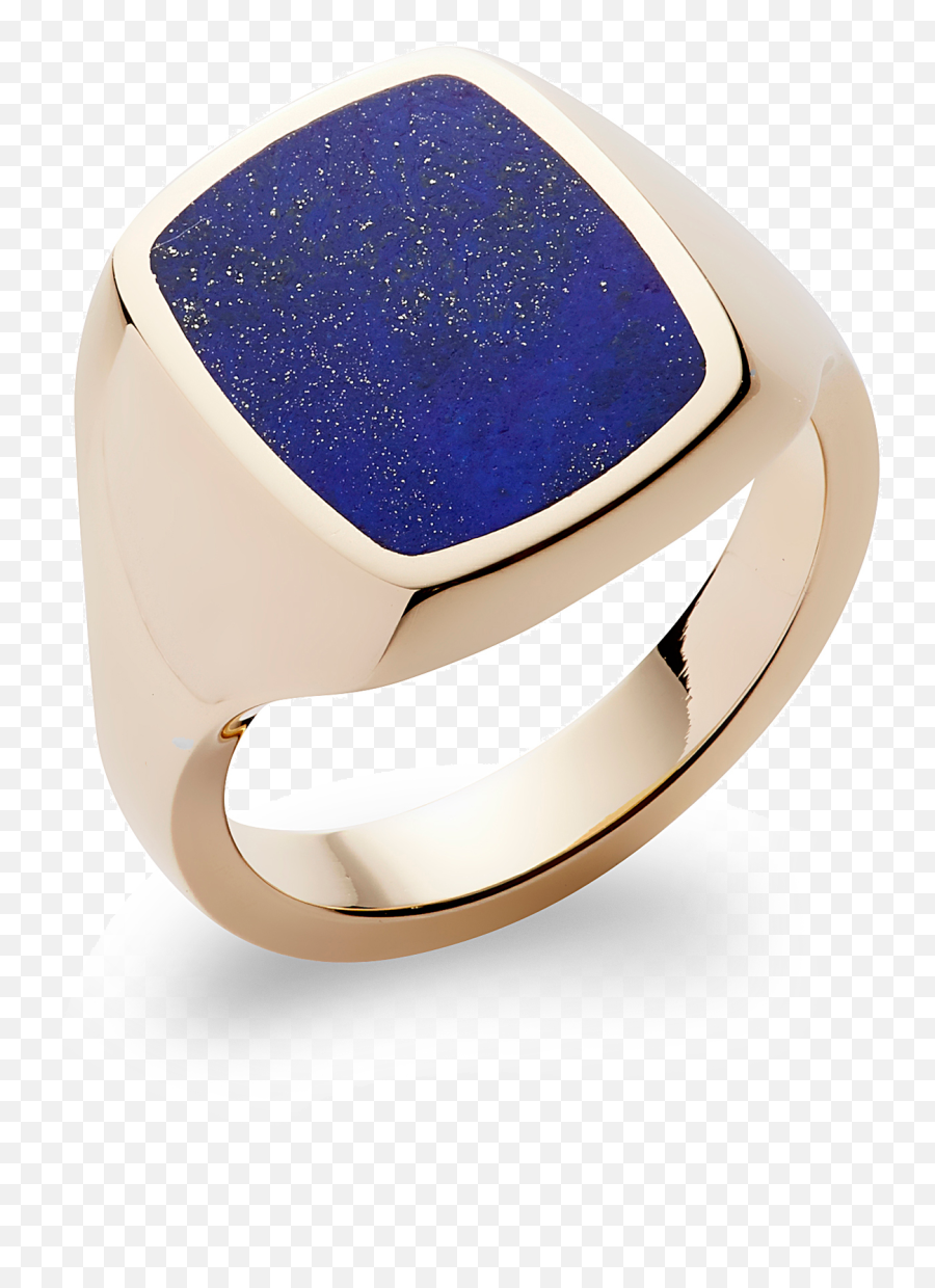 18ct Yellow Gold Signet Ring - Tigers Eye Signet Ring Png,Lapis Png