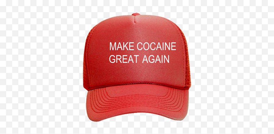 Make Cocaine Great Again Mesh Trucker - Make Real Estate Great Again Png,Cocaine Transparent Background