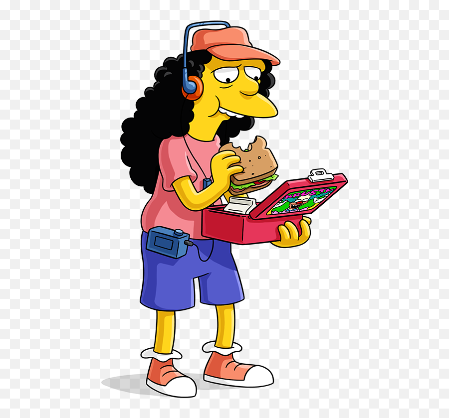 Otto Man Personajes De Los Simpsons - Simpsons Characters Png,Los Simpson Png